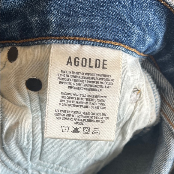 AGOLDE Nico High Rise Slim Sz 26 - Picture 7 of 11